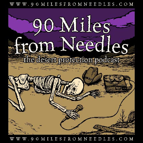 Artwork for 90 Miles from Needles Newsletter