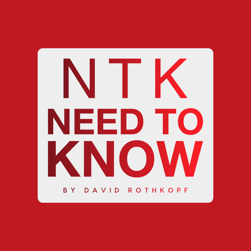 Need to Know by David Rothkopf