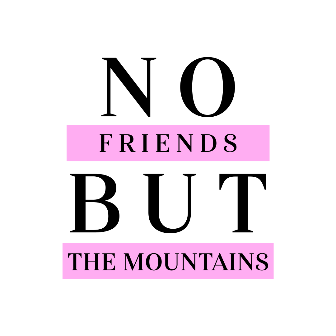 No Friends but the Mountains logo