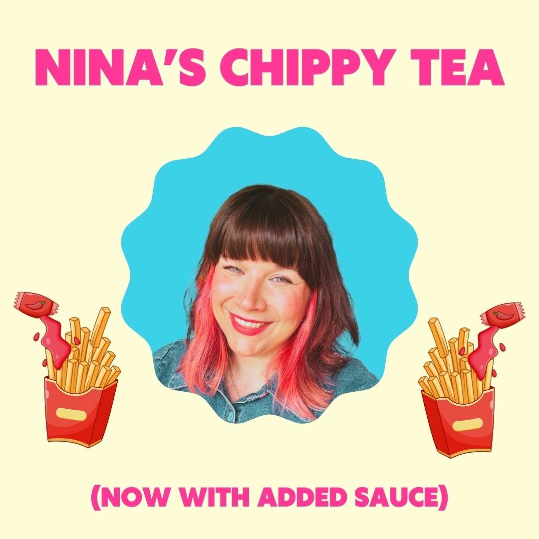 Nina’s Chippy Tea logo