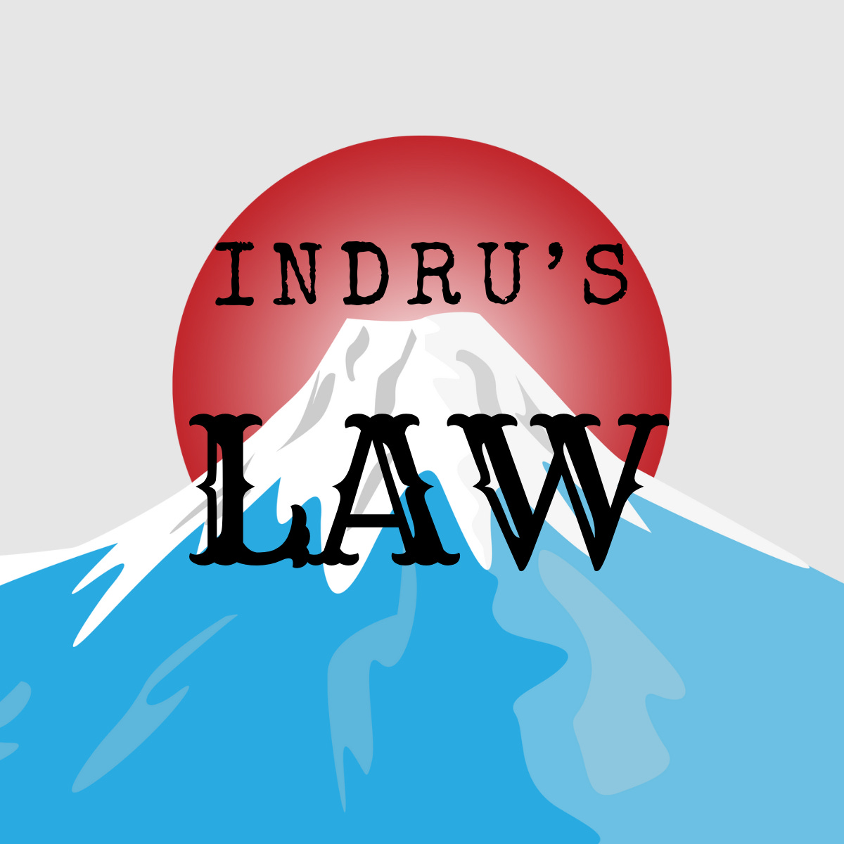 Indru's Law logo