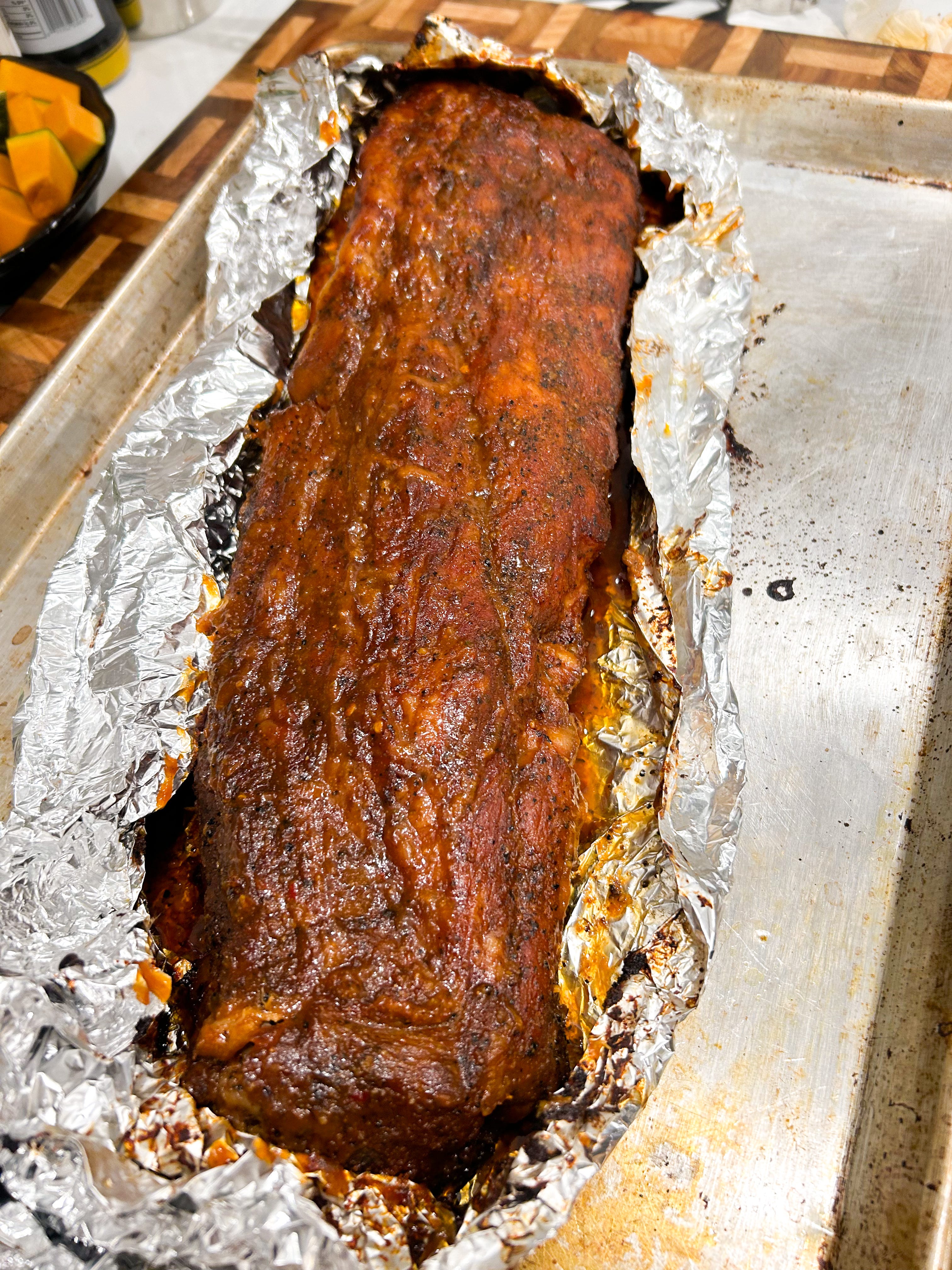 Umeboshi BBQ OvenRoasted Ribs by Apricots + Sage