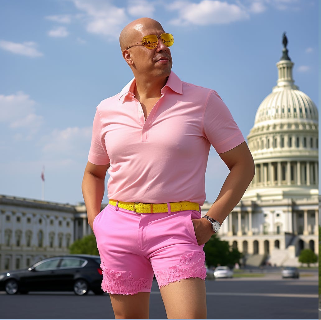 Sen. Cory Booker Faces Criticism for Wearing Pink Booty Shorts at