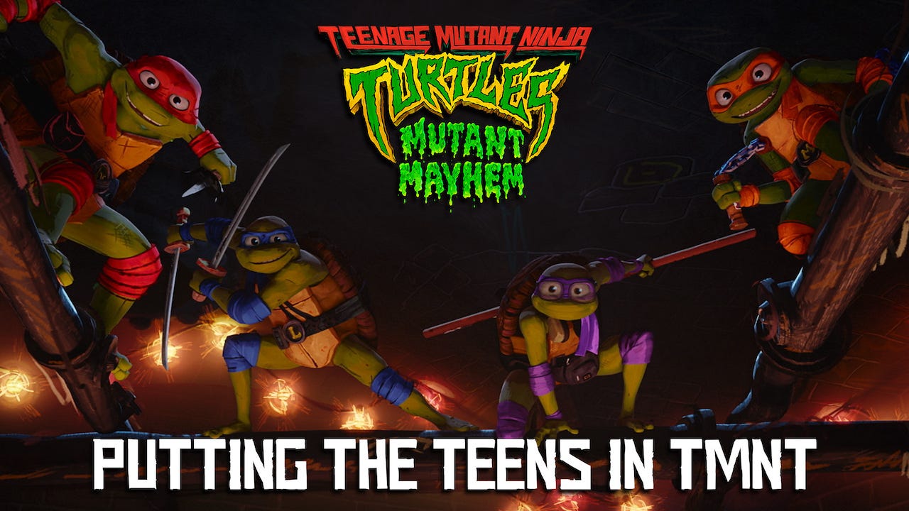 Teenage Mutant Ninja Turtles: Mutant Mayhem' Review: Beautiful Squiggles,  When We Were Young
