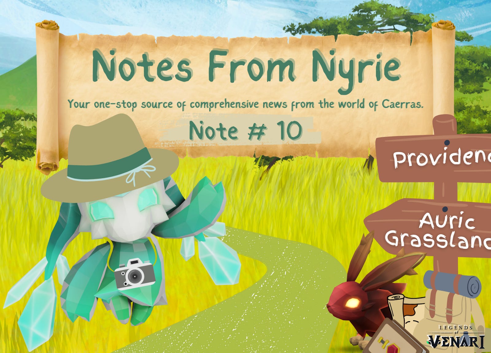 Notes from Nyrie #11 - by Nyrie and Legends of Venari