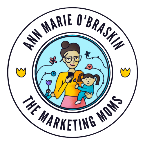 5 Minute Marketing by The Marketing Moms ™️ logo