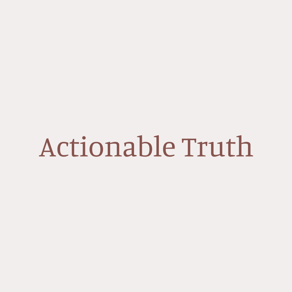 Actionable Truths & Actions logo