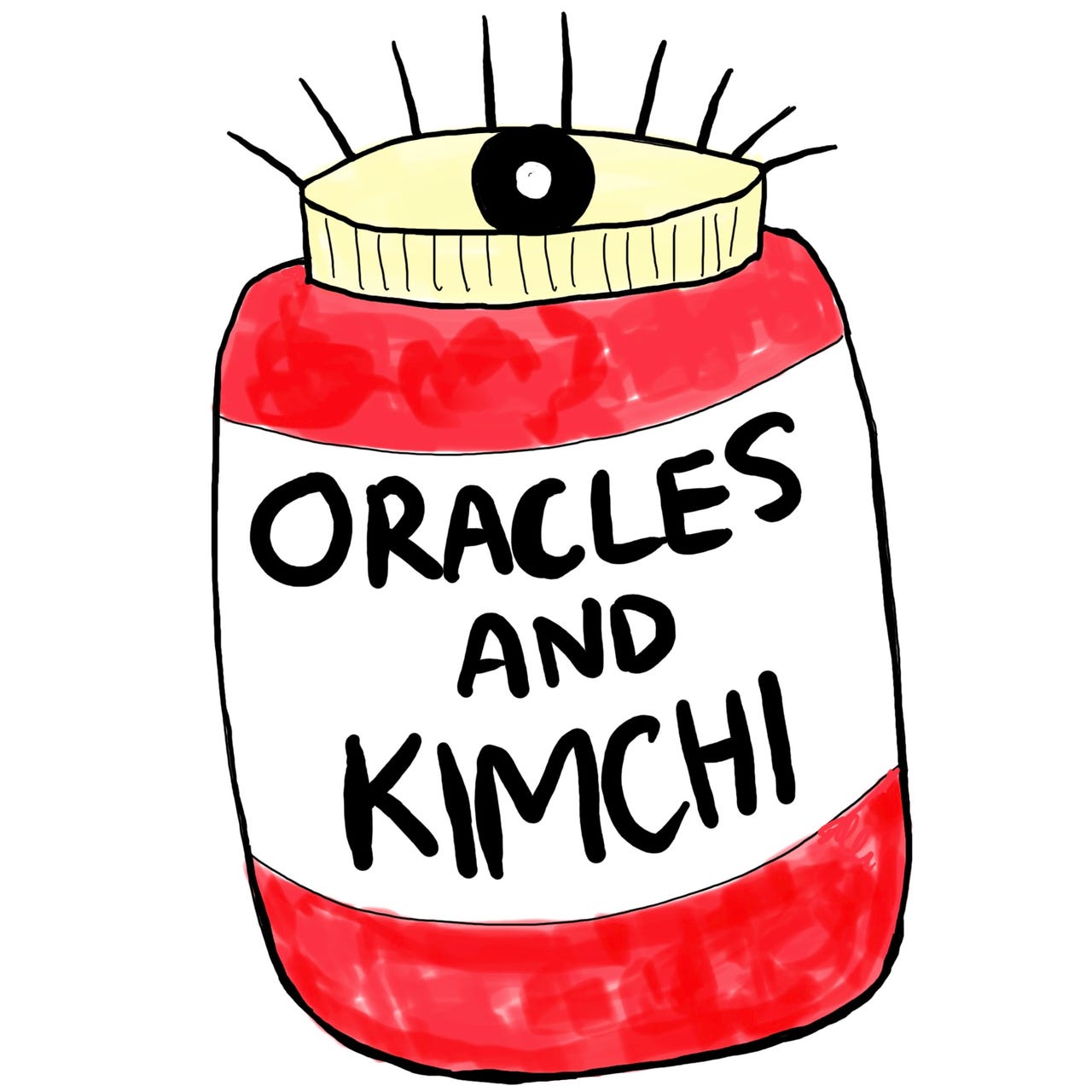 Artwork for Oracles and Kimchi 