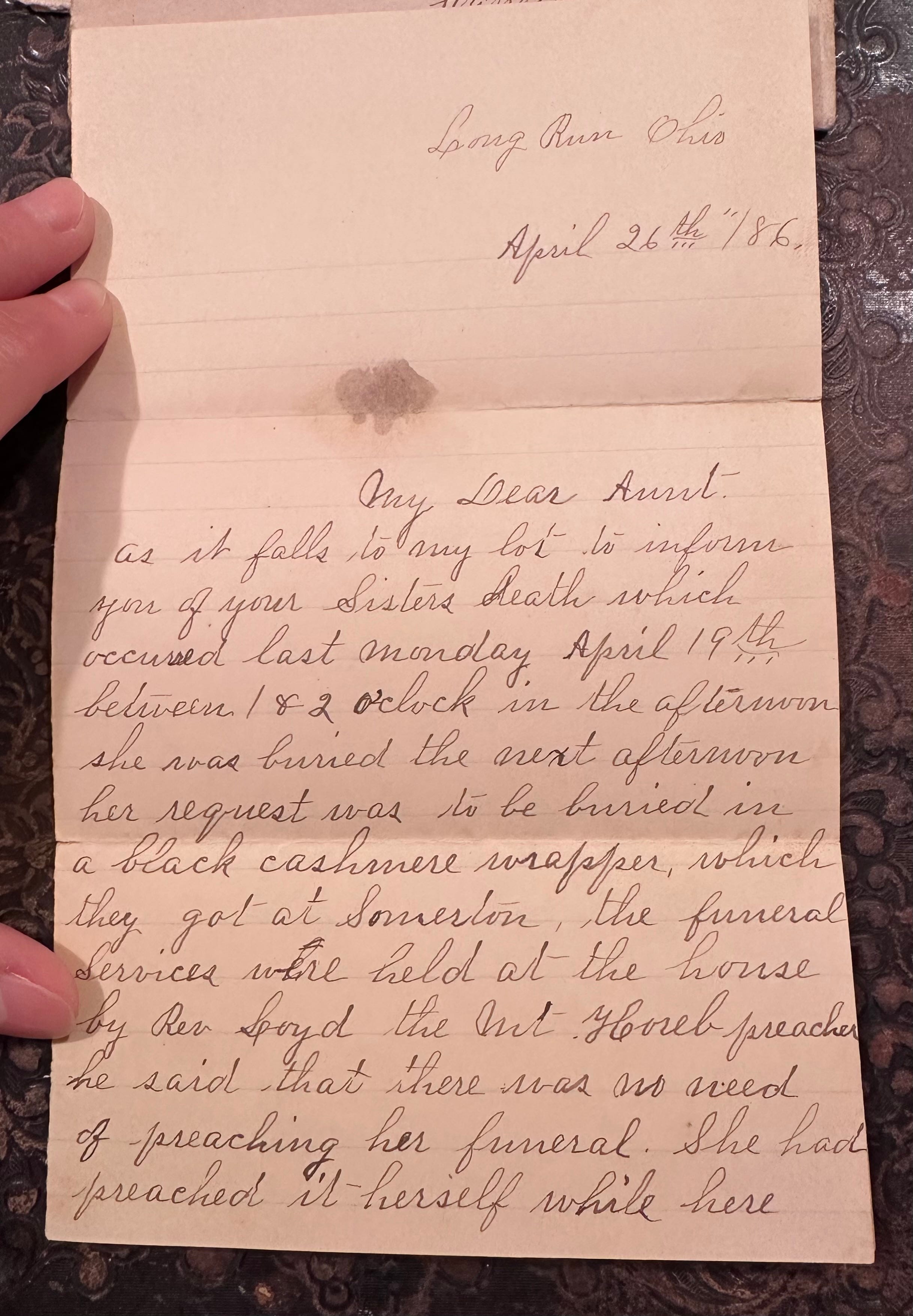 A Letter of Sad News... by Crystal Lorimor