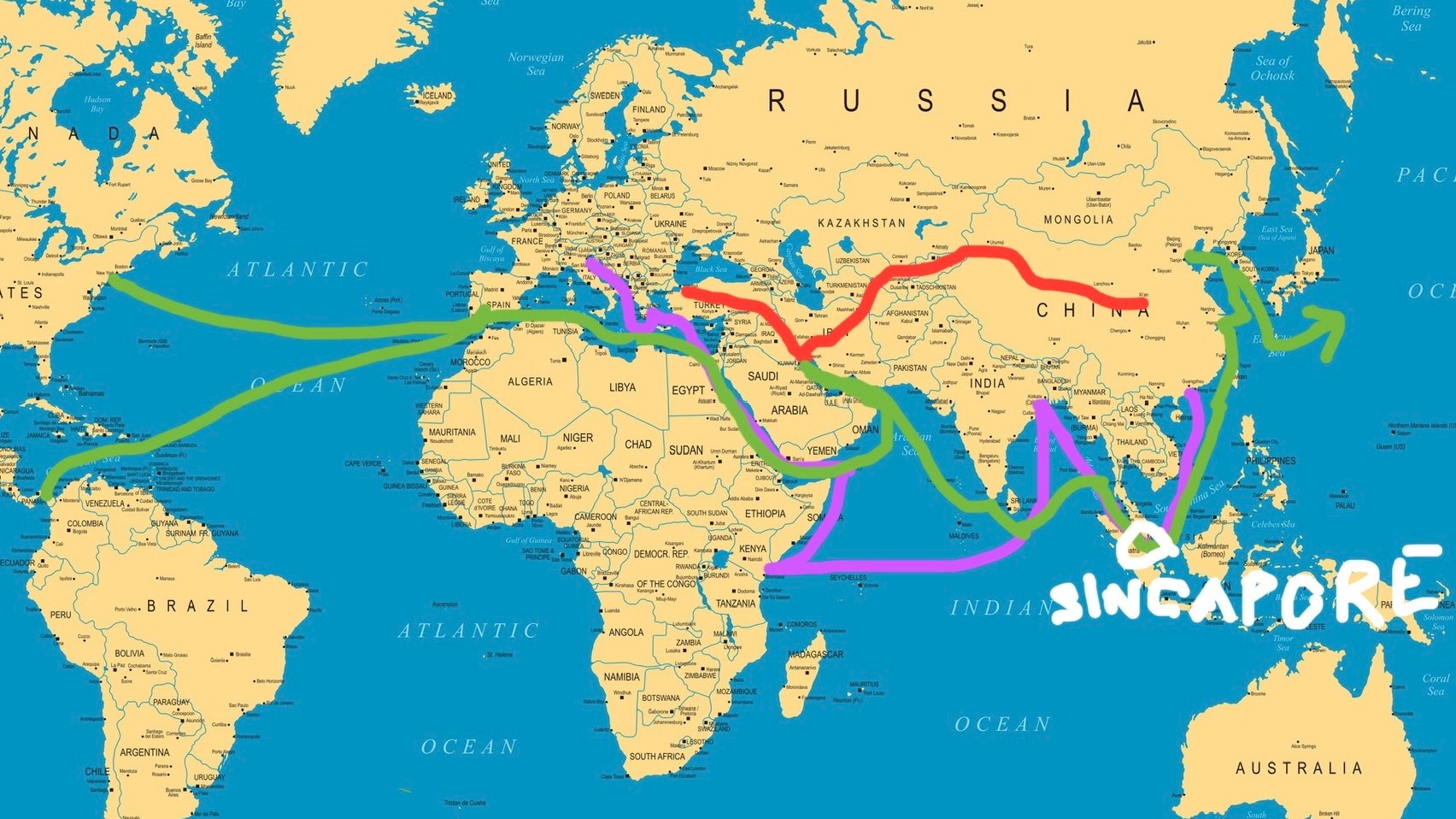 Singapore And The Modern Silk Road - By Chris Robinson