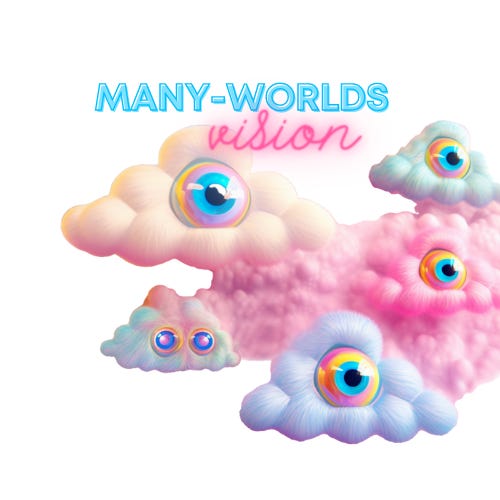Artwork for Claudia’s Many-Worlds Vision
