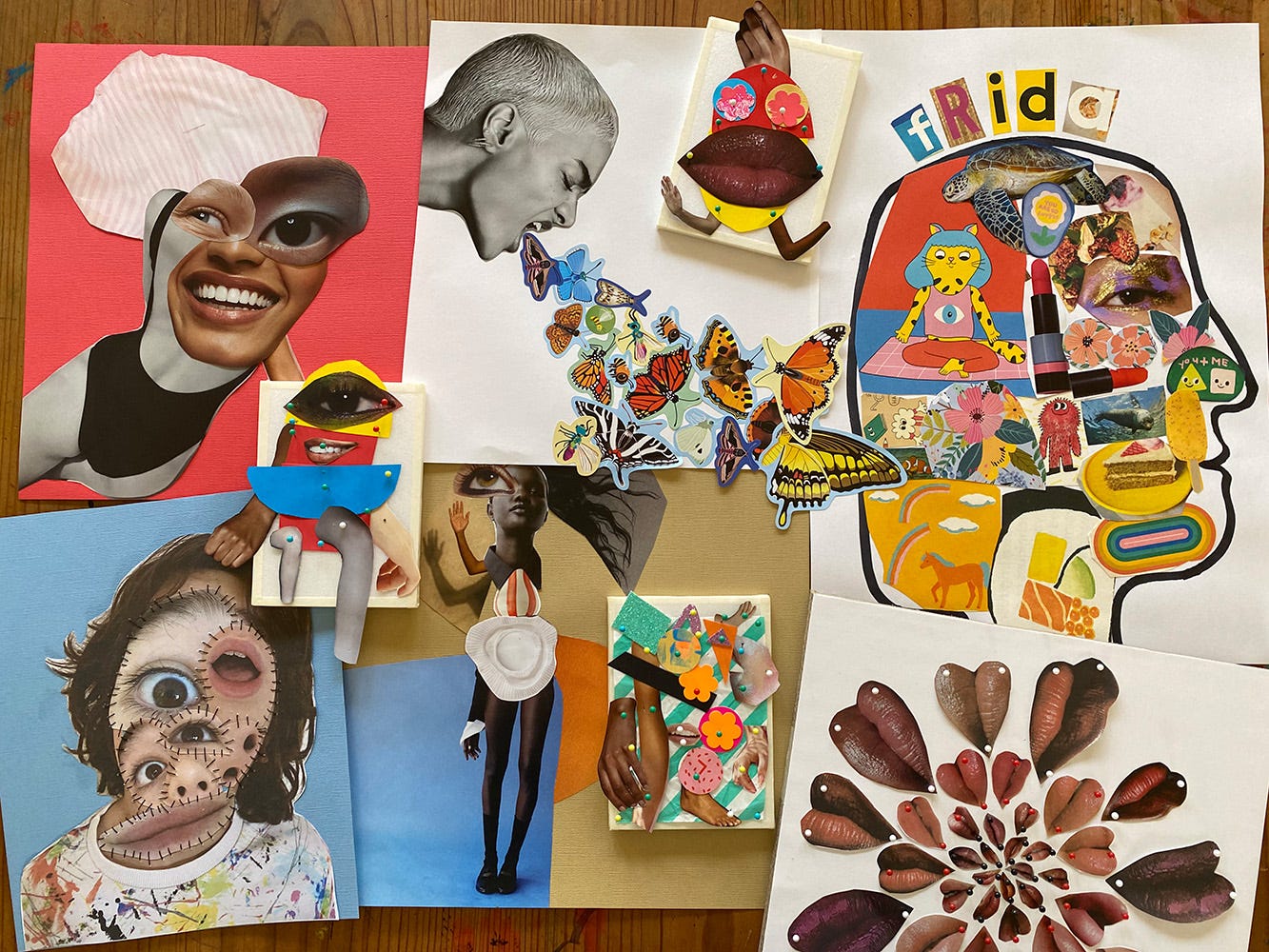 Collage of Art Forms