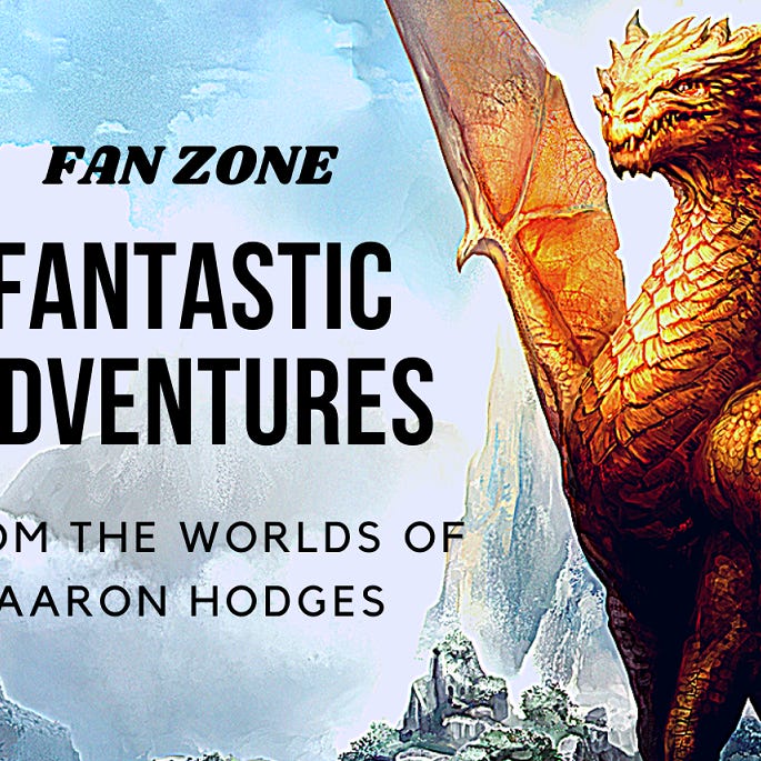 Fantastic Adventures by Aaron Hodges logo