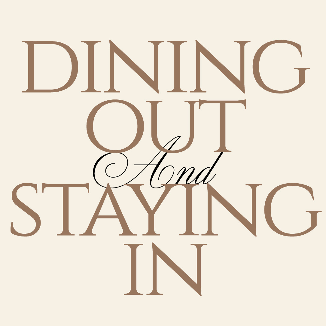 Dining Out + Staying In logo