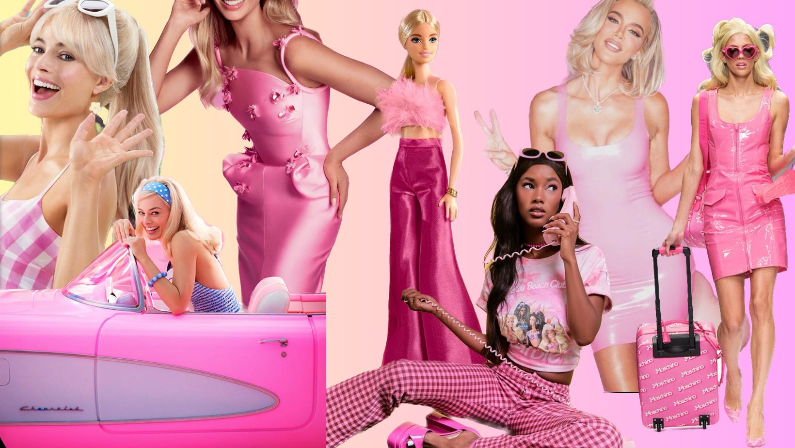 Barbie brand collaborations and merchandise for the Barbie Girl aesthetic
