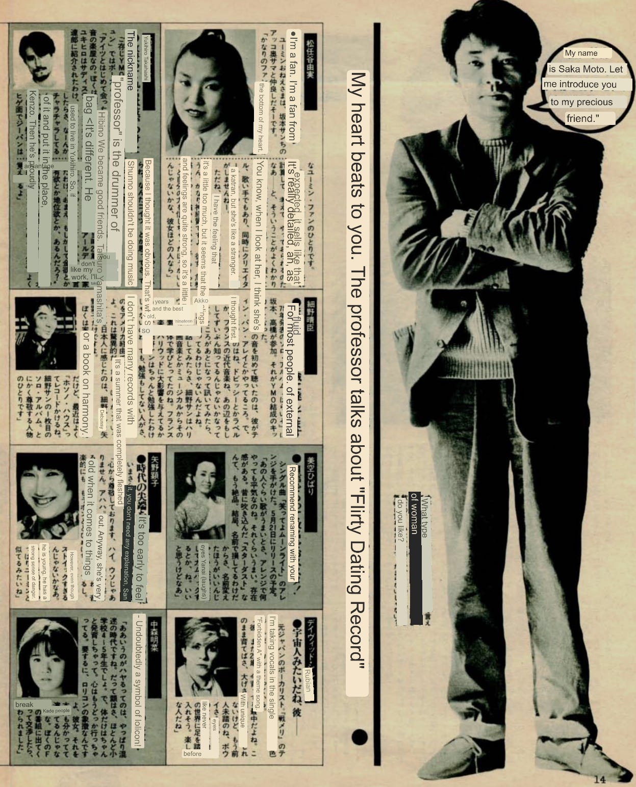 Happy Birthday Ryuichi Sakamoto - The Electricity Club