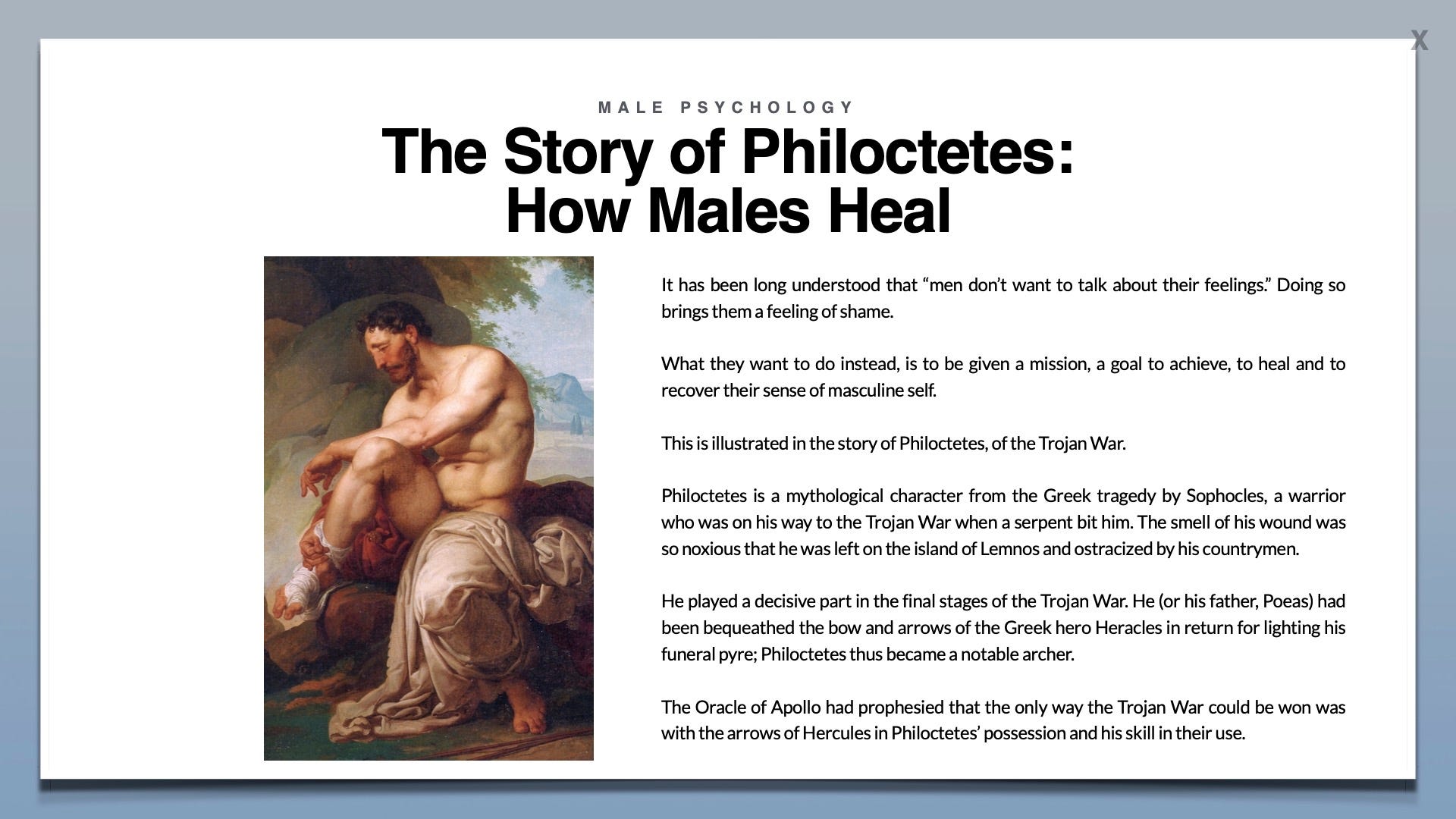 A Brief History of Wartime PTSD - From Ancient Greece to