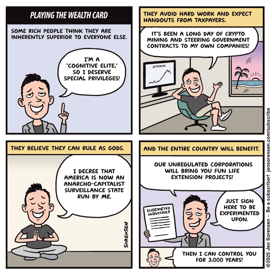 "Playing the Wealth Card"