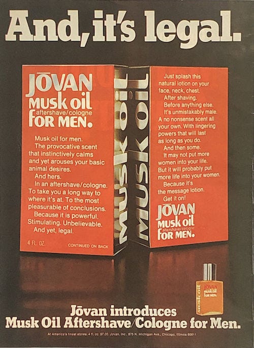 Musk Oil Aftershave