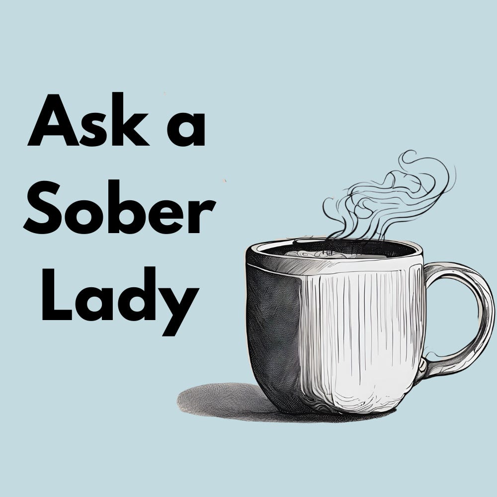 Ask a Sober Lady logo