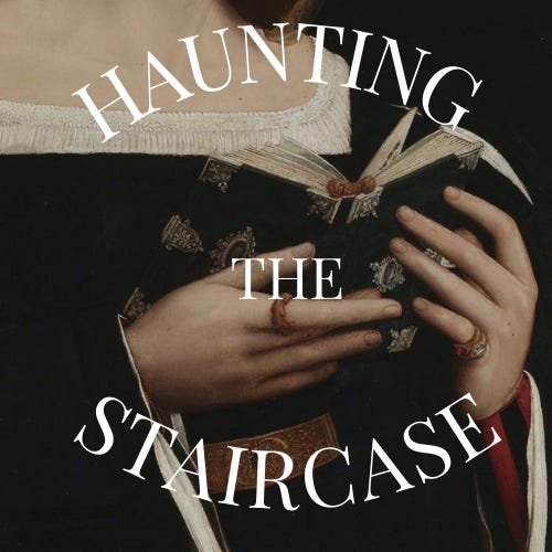 Artwork for haunting the staircase
