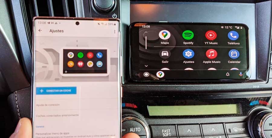 Qué dice la DGT sobre instalar pantallas con Android Auto y Apple