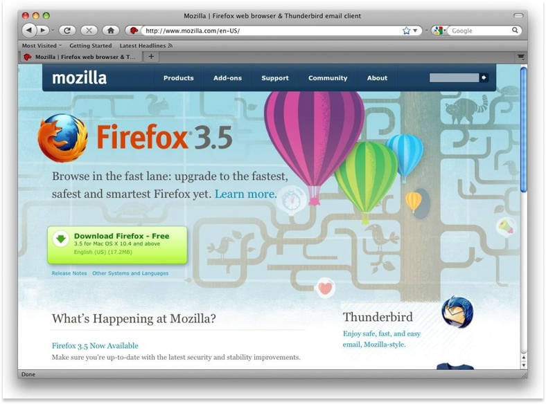 Firefox Proto Dust -Stylish (screenshot) 