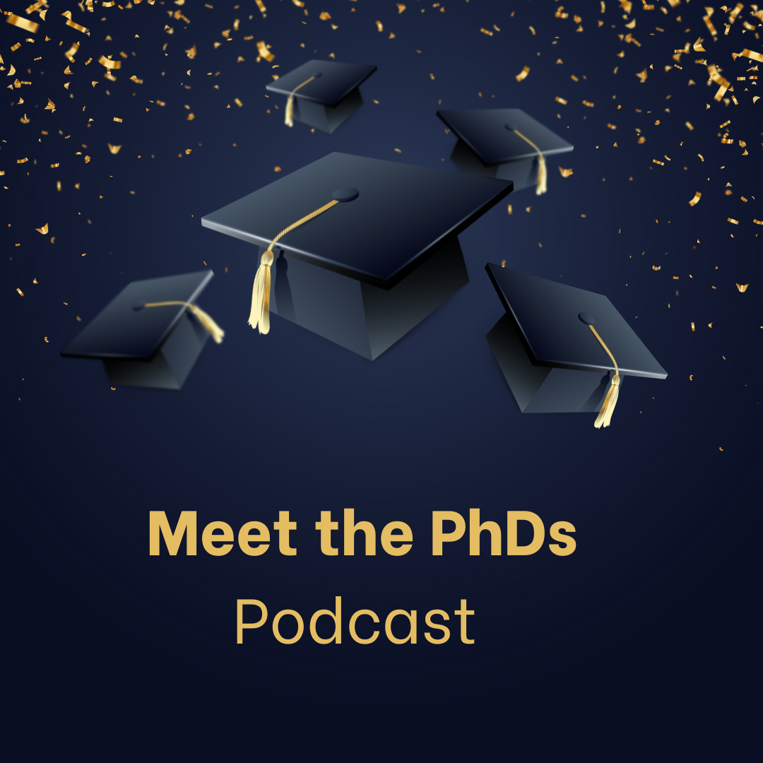 Meet the PhDs Newsletter and Podcast logo