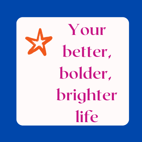 Your better, bolder, brighter life, with Alana Kirk logo