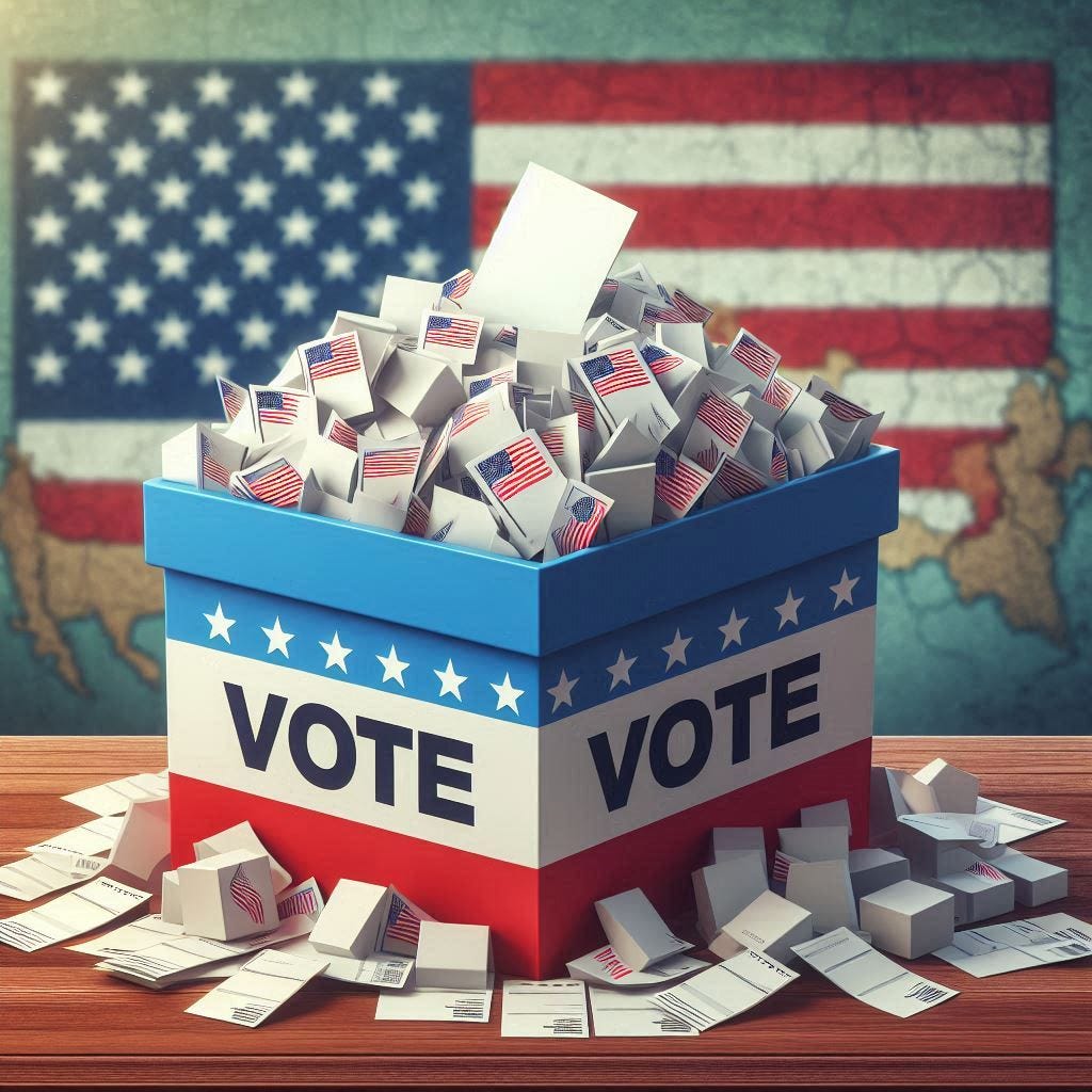 Early Voting Results US Presidential Race 2024 State by State