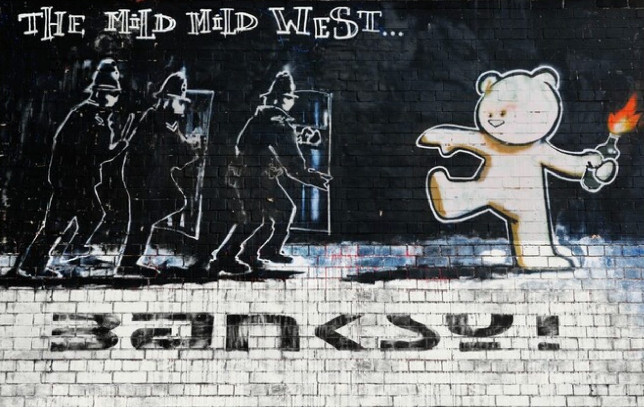 Banksy: l'arte senza il volto dell'artista