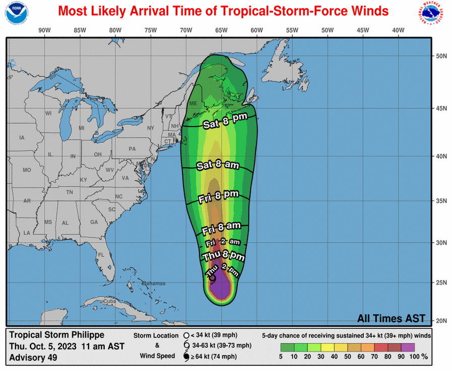 7 things to know about this weekend's tropical storm or nor'easter