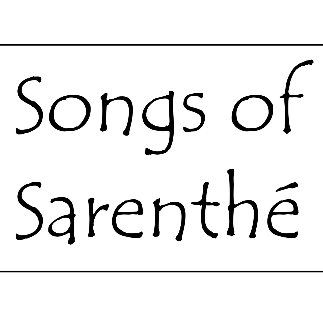 Songs of Sarenthé