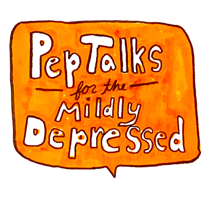 Pep Talks For the Mildly Depressed logo