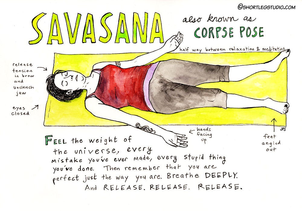 Savasana Yoga Pose Benefits & Step by Step — Katimera Yoga