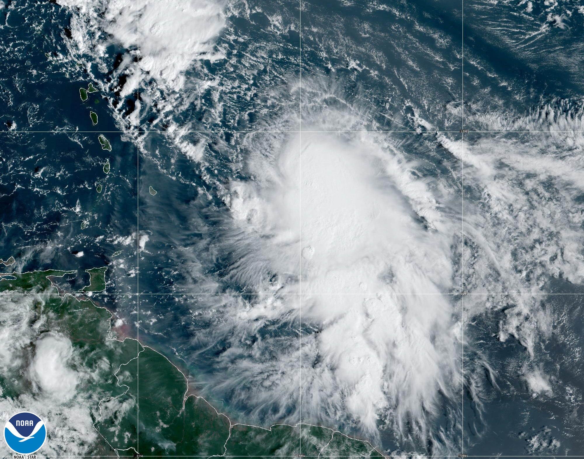Hurricane Tammy forms; watches, warnings for Leeward Islands