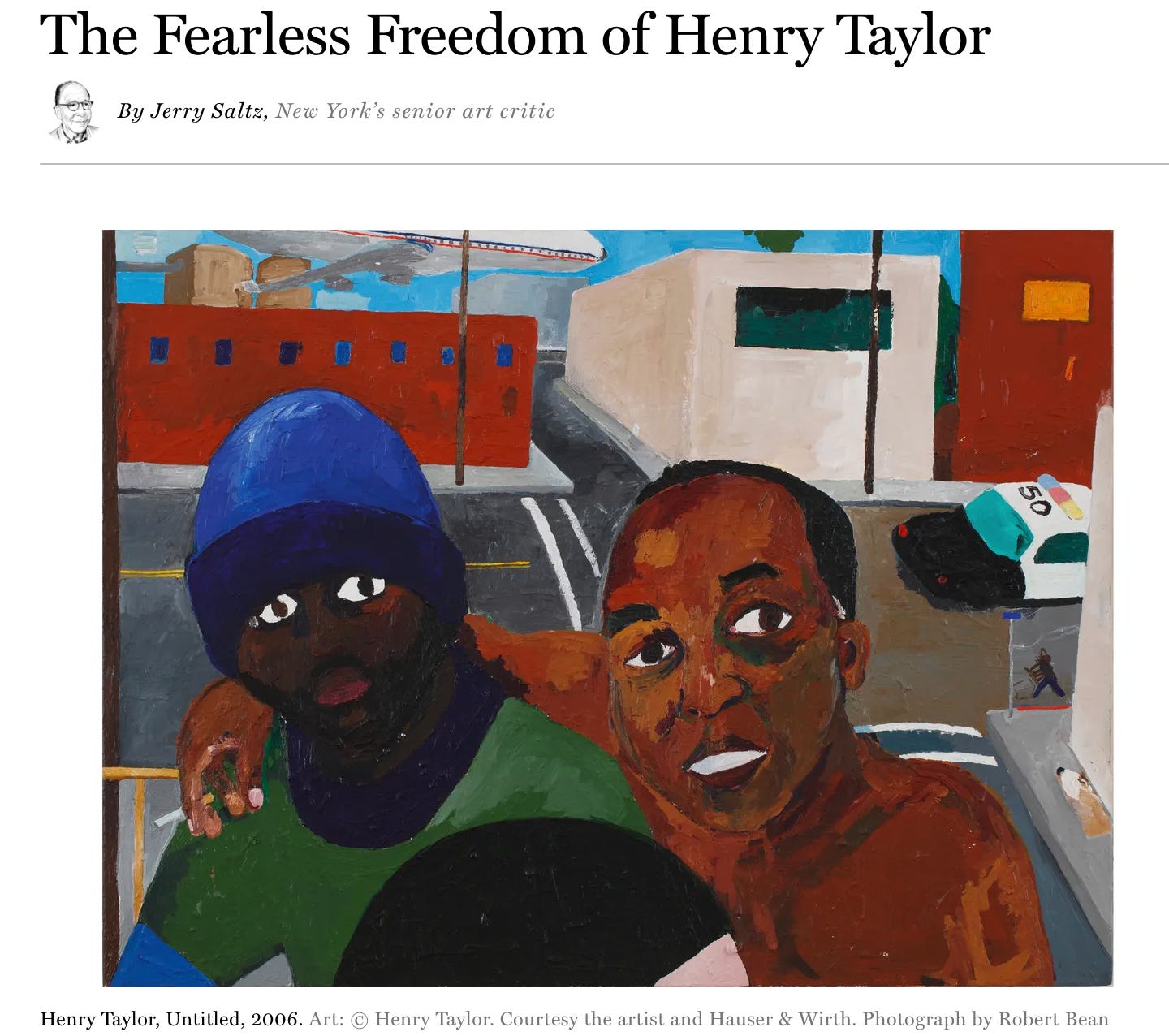 The Fearless Freedom of Henry Taylor