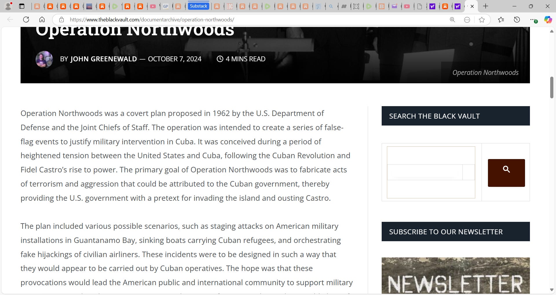 Operation Northwoods, never forget, see below for reminder of what US ...