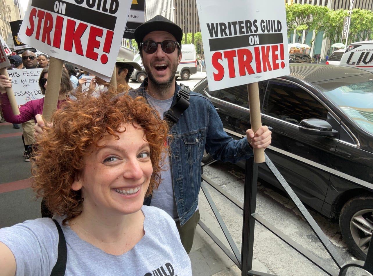 TV's Top 5 podcast: WGA's Chris Keyser on Writers Strike at 100 Days