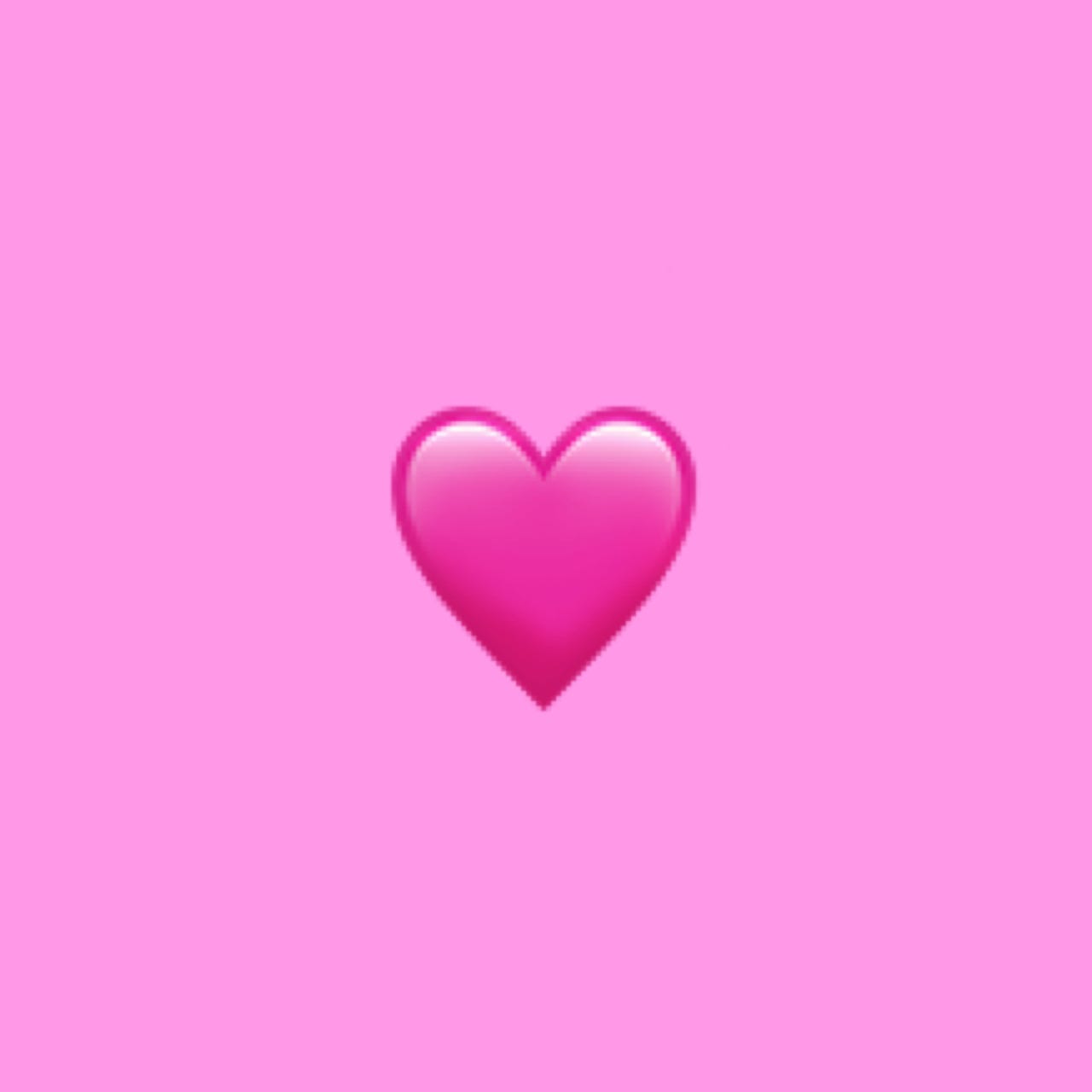 pink heart emoji