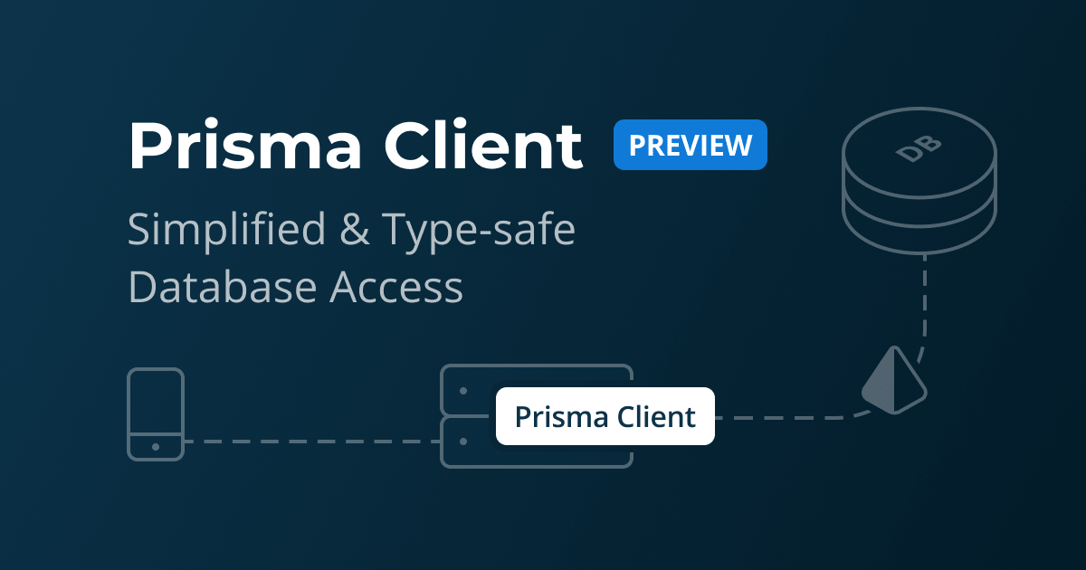 Prisma Client Just Became a Lot More Flexible: Prisma Client