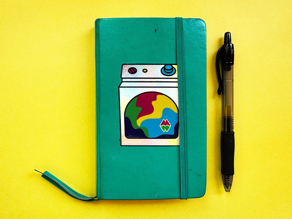 A peek inside my pocket notebook