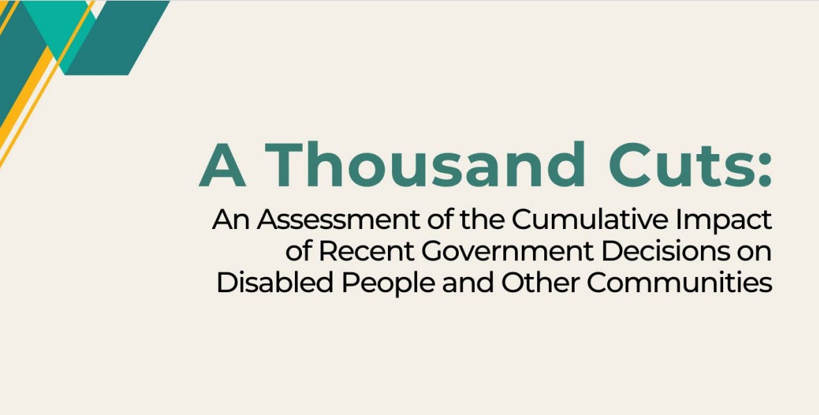 The cruelty of a thousand cuts Dr Bex's Substack