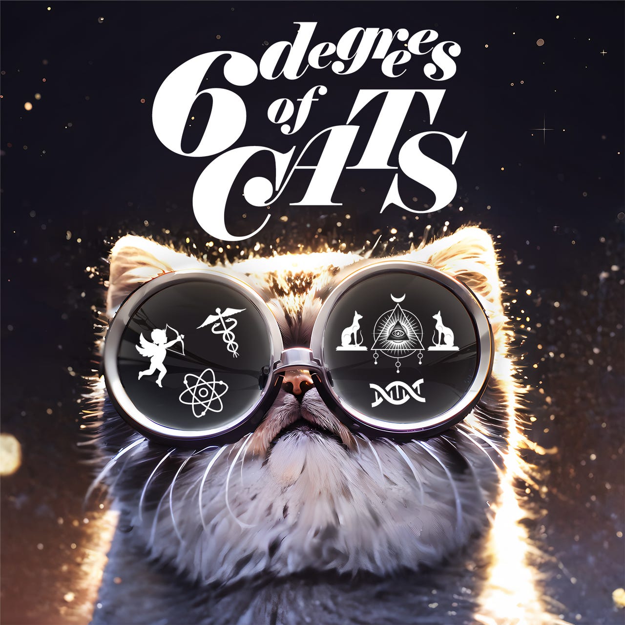 The Captain's Log by Captain Kitty (6 Degrees of Cats Podcast) logo