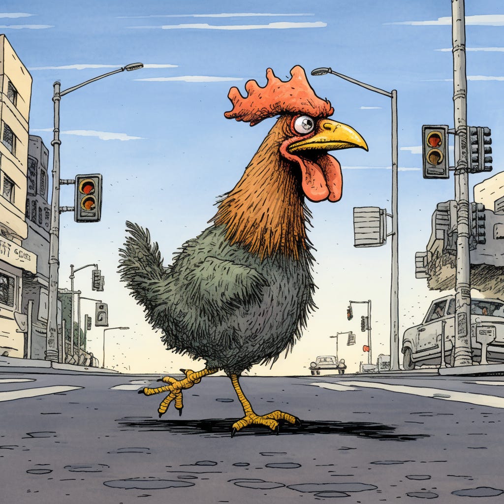Collect Coins, why Did The Chicken Cross The Road, smash Hit