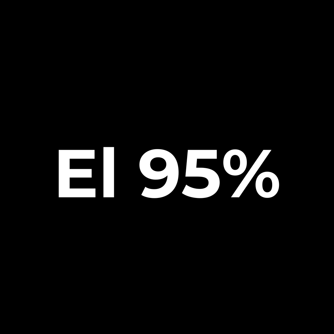 95%