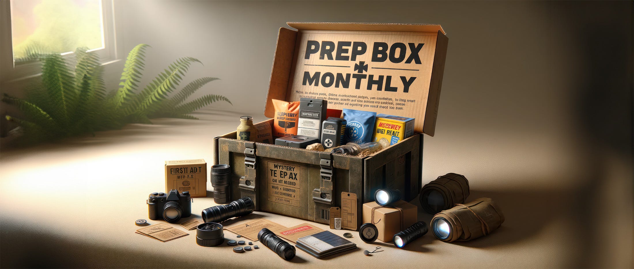 Prep Box Monthly - by Dré Labre - Design Fiction Daily