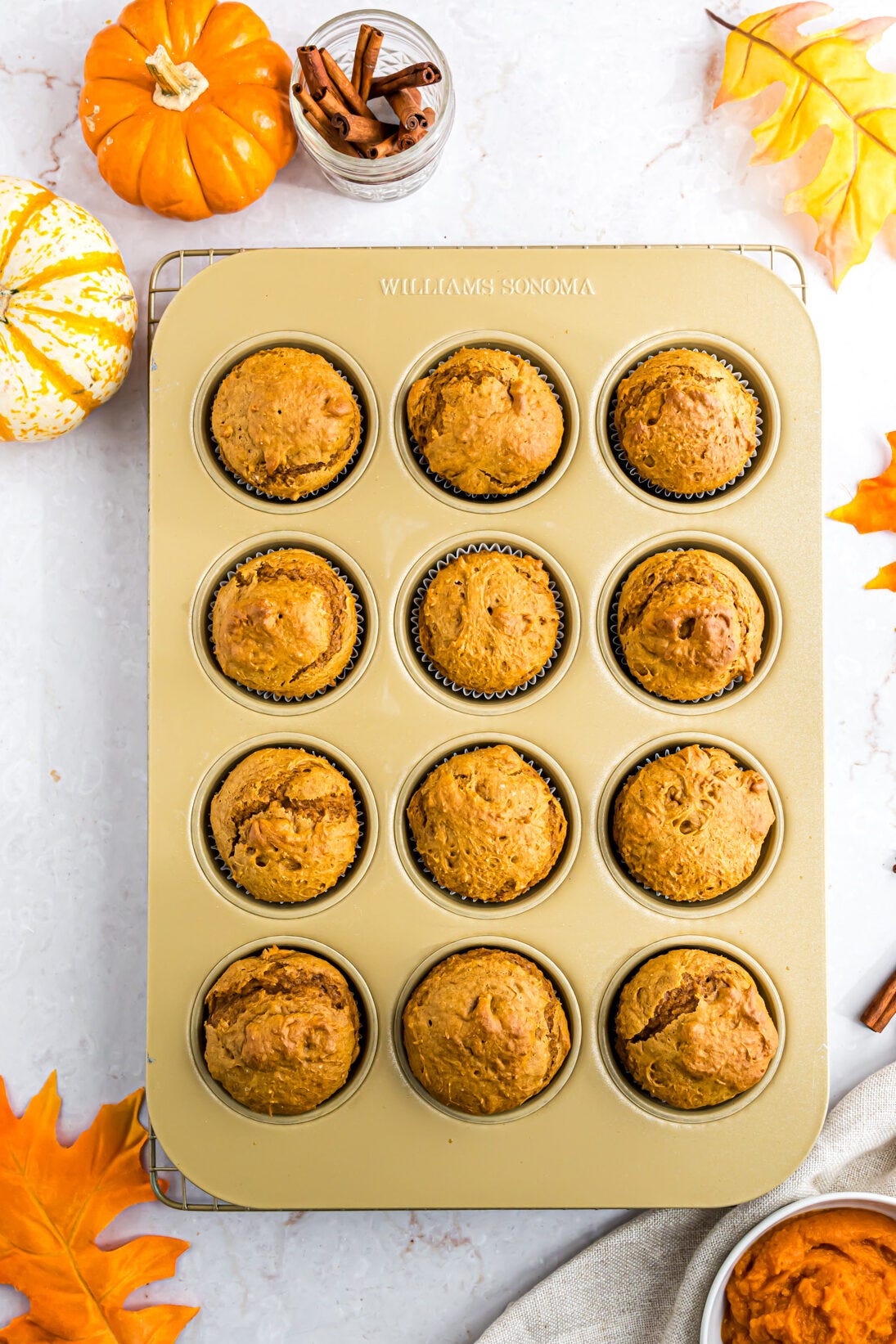 3 Ingredient Pumpkin Muffins by Natalie Booras