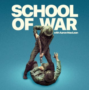 School of War Podcast logo