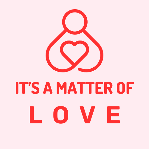 It's a Matter of Love.  logo